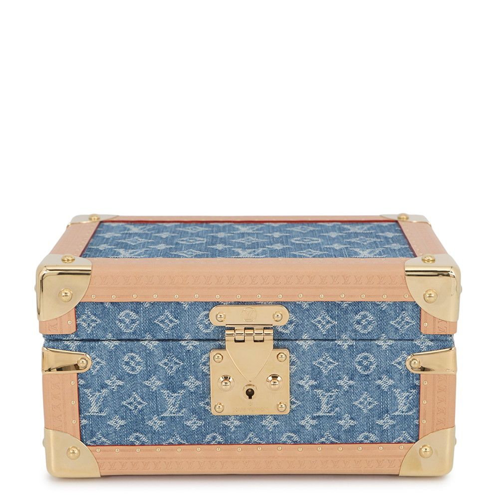 Louis Vuitton Box Monogram Coffret Tresor 24 Case Handbag