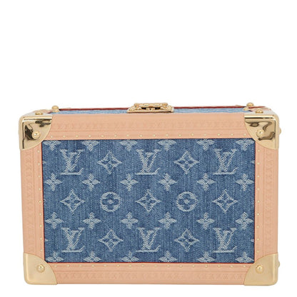 Louis Vuitton Box Monogram Coffret Tresor 24 Case Handbag — view 3