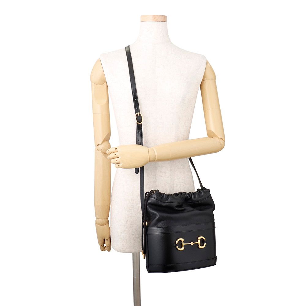 Gucci Shoulder Bag Horsebit Black — view 4