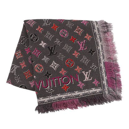 Louis Vuitton Shawl Pop Monogram Wool Scarf