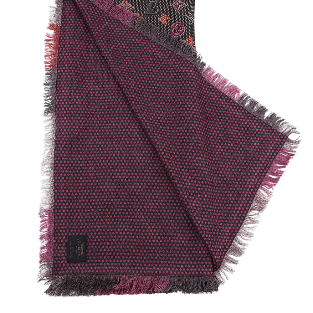 Louis Vuitton Shawl Pop Monogram Wool Scarf — view 2