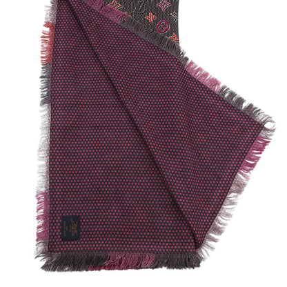 Louis Vuitton Shawl Pop Monogram Wool Scarf — view 2