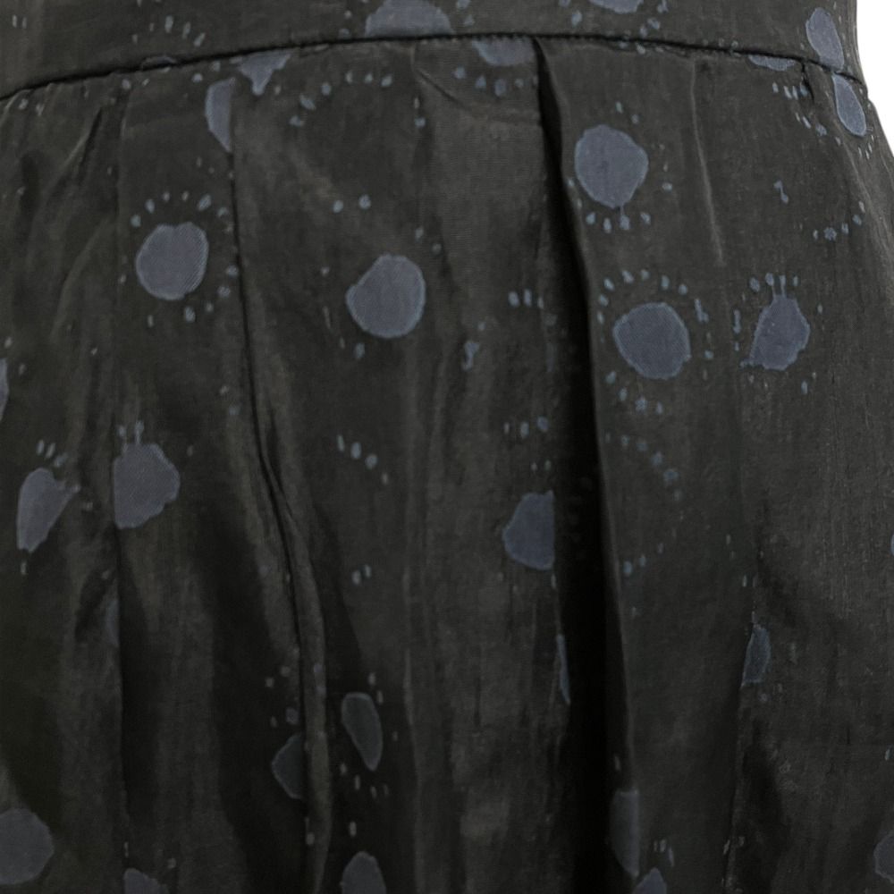 Dior Galiano Era Dot Pattern Sheer Mini Skirt 38 Black — view 7