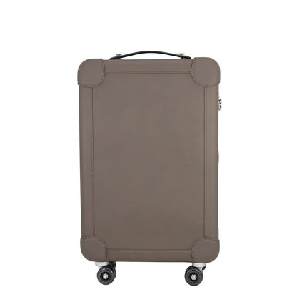 Hermes Carry Case Rolling Mobility Suitcase Etain Black Silver Taurillon