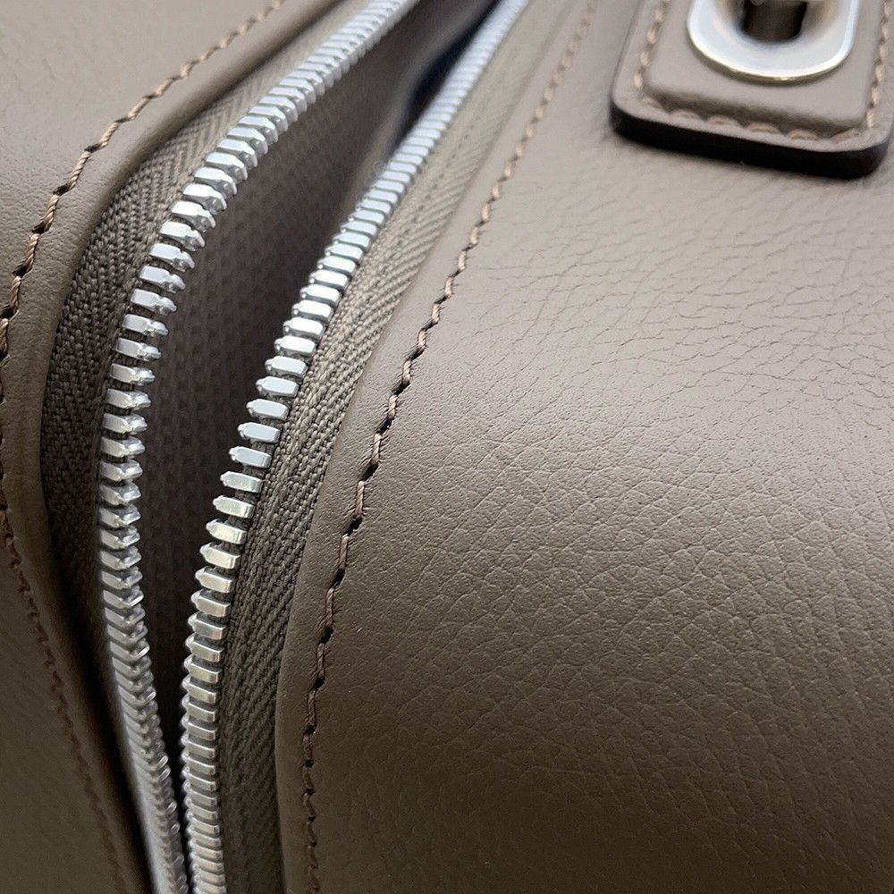 Hermes Carry Case Rolling Mobility Suitcase Etain Black Silver Taurillon — view 8