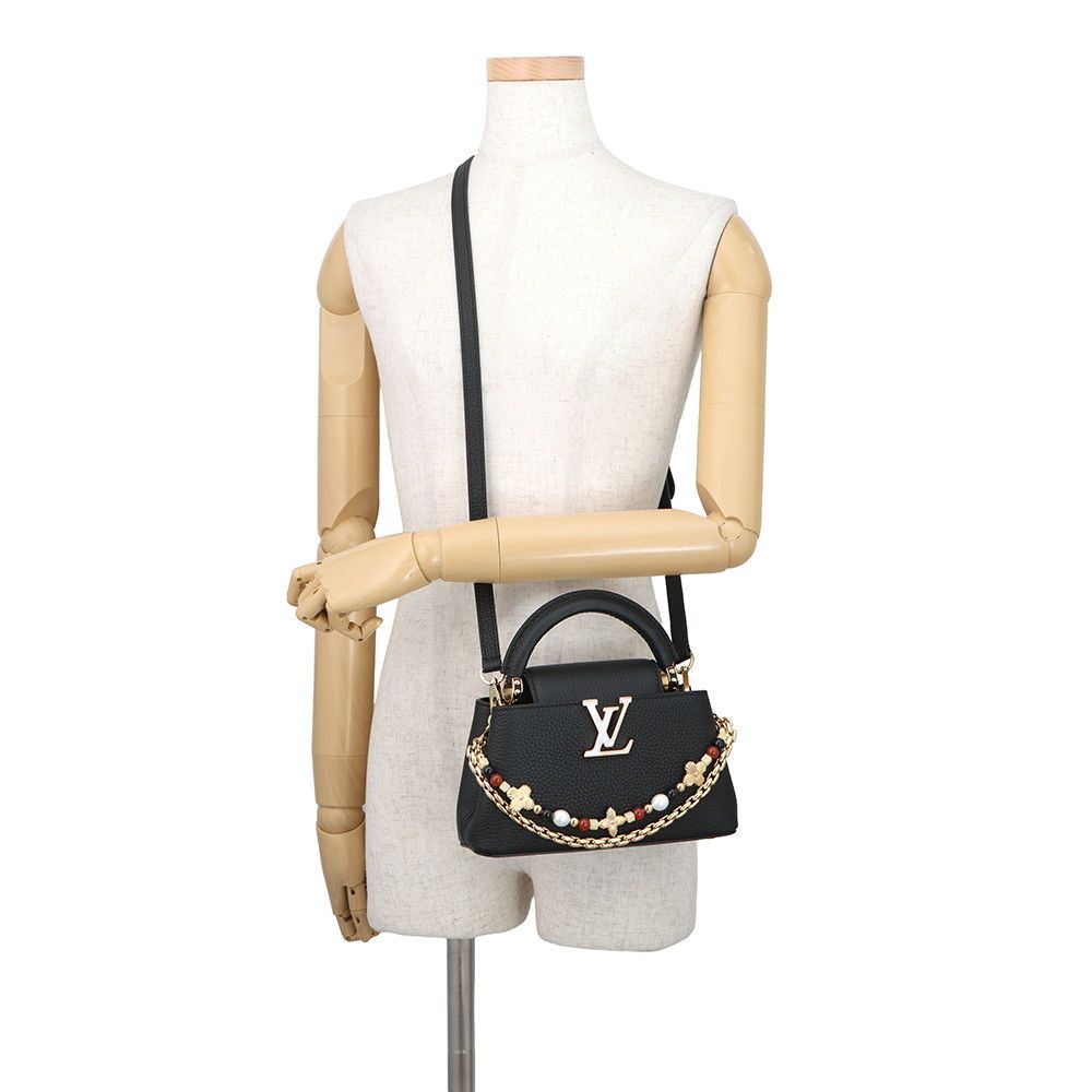 Louis Vuitton Handbag Taurillon Leather Capucines East West Mini 2-Way — view 5