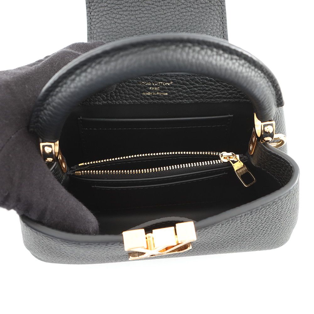 Louis Vuitton Handbag Taurillon Leather Capucines East West Mini 2-Way — view 6
