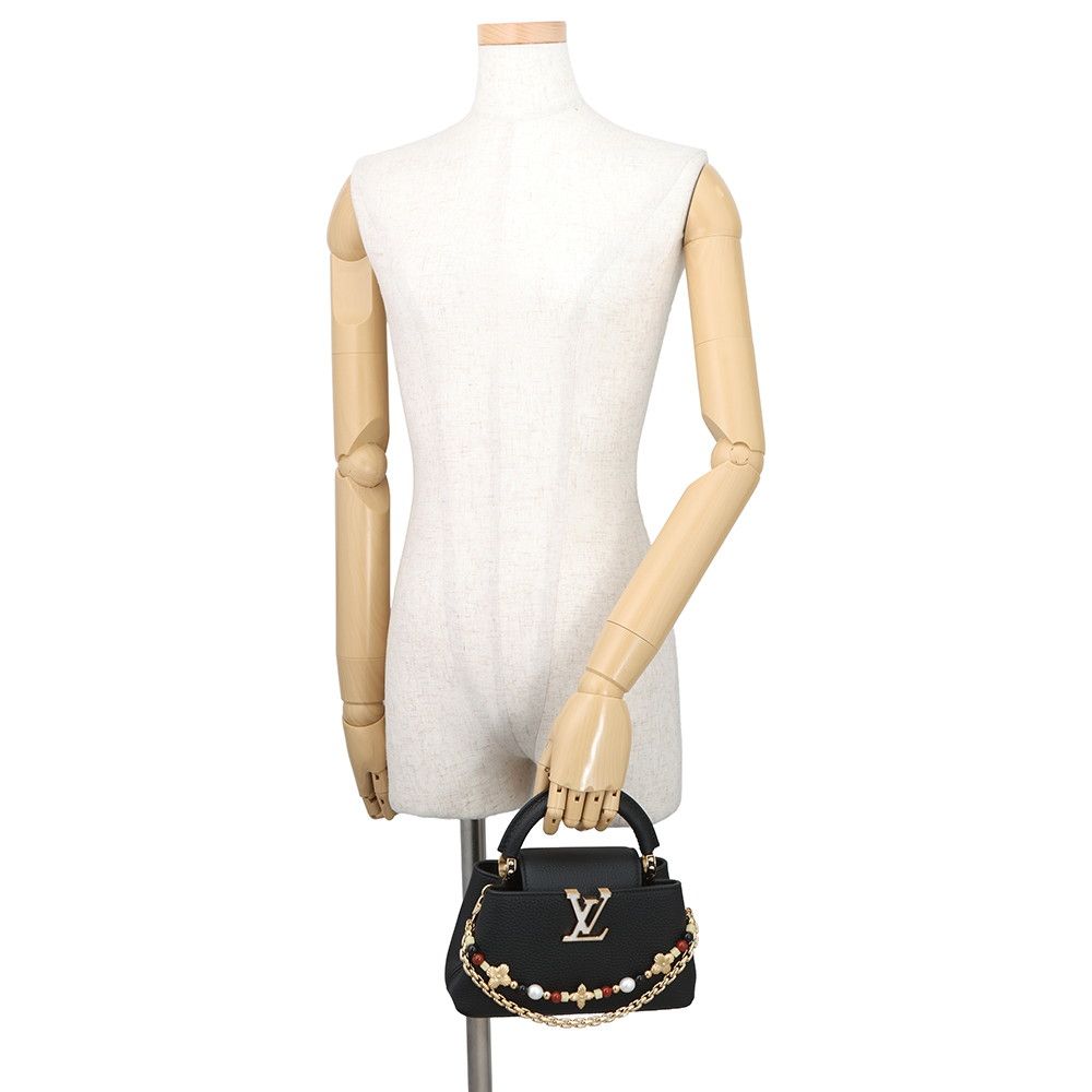 Louis Vuitton Handbag Taurillon Leather Capucines East West Mini 2-Way — view 4