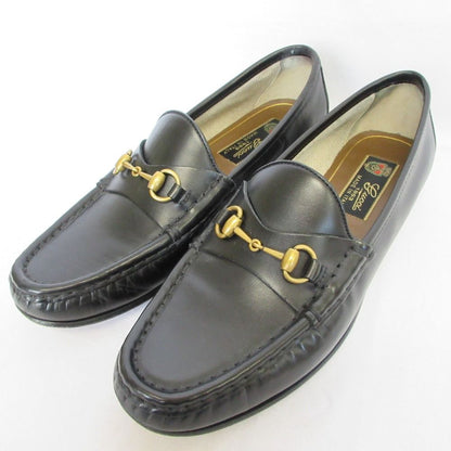Gucci Leather Bit Loafers Black 36.5