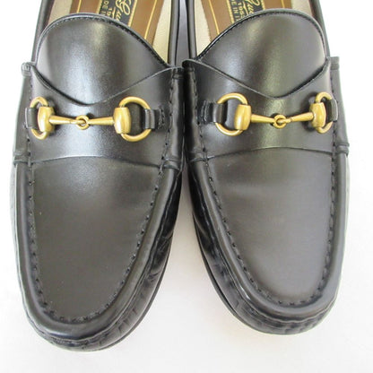 Gucci Leather Bit Loafers Black 36.5 — view 4