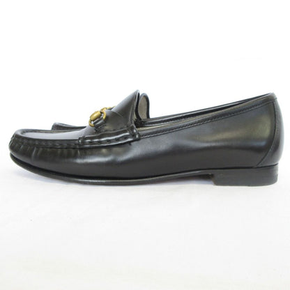 Gucci Leather Bit Loafers Black 36.5 — view 2