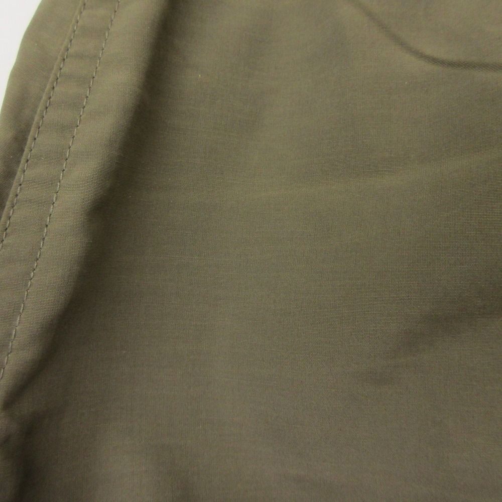 Celine Nylon Military Cargo Skirt 36 Khaki — view 8