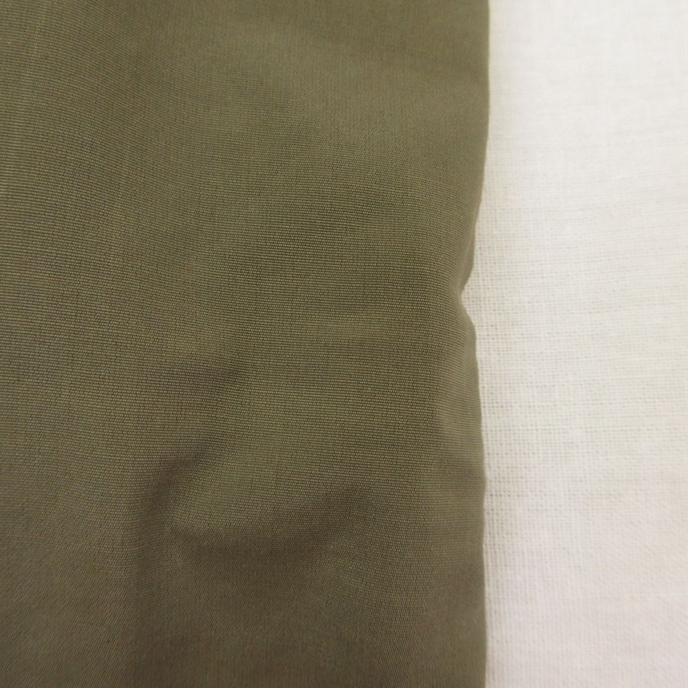 Celine Nylon Military Cargo Skirt 36 Khaki — view 3