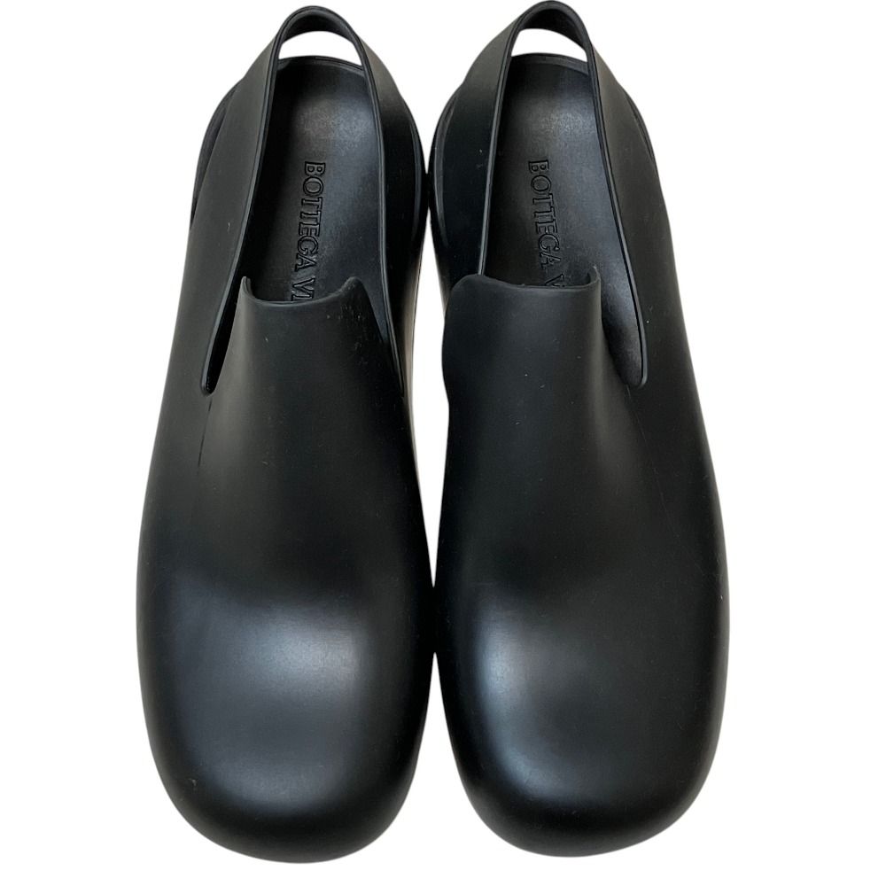 Bottega Veneta Paddle Slingback Rubber Sandals Black 36 — view 5