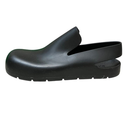 Bottega Veneta Paddle Slingback Rubber Sandals Black 36 — view 2