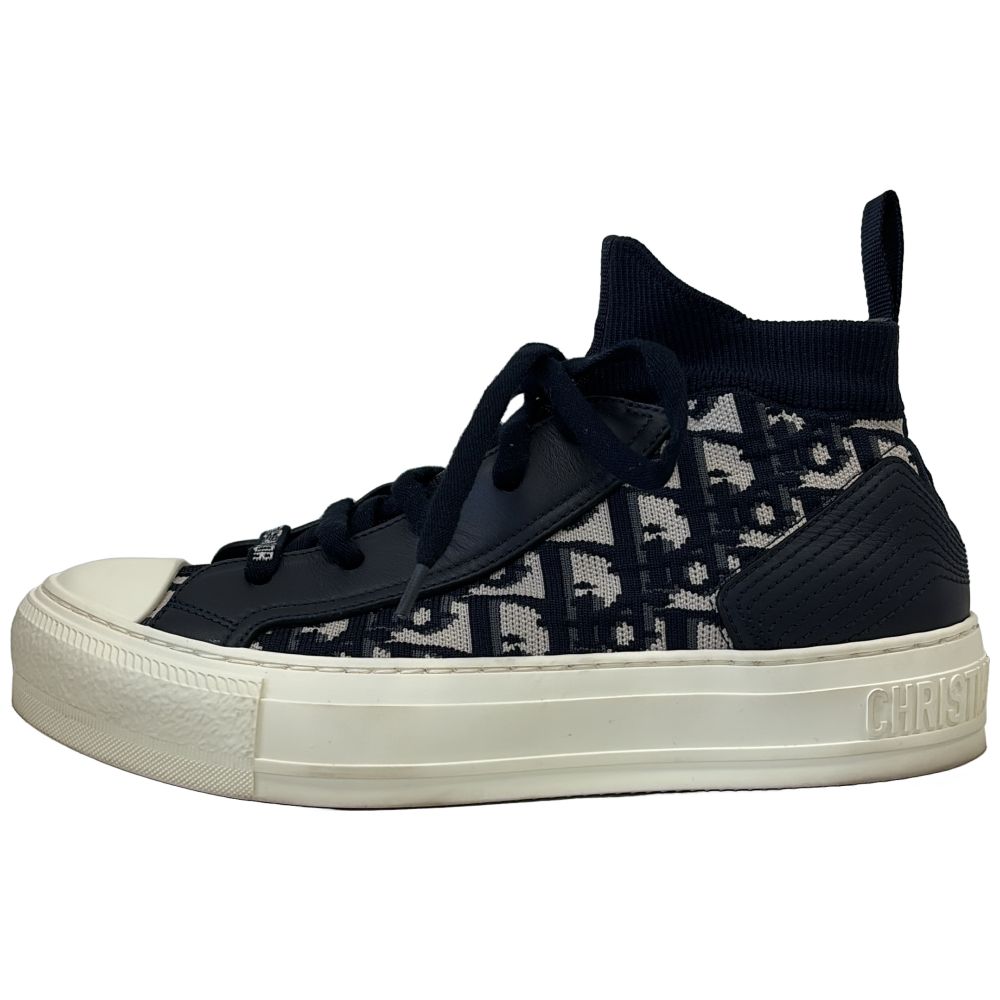 Dior Walk'n'Dior Oblique Sneakers Navy White 35.5 — view 2