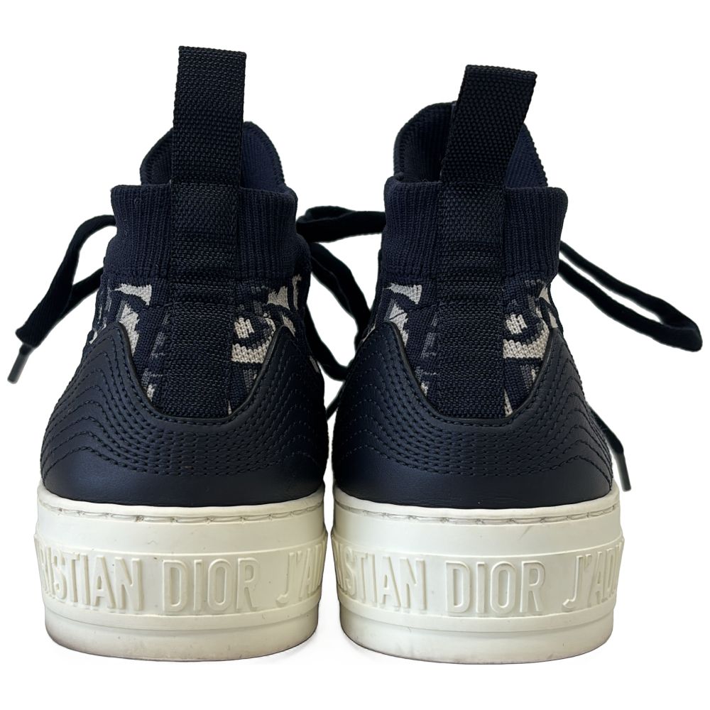 Dior Walk'n'Dior Oblique Sneakers Navy White 35.5 — view 3