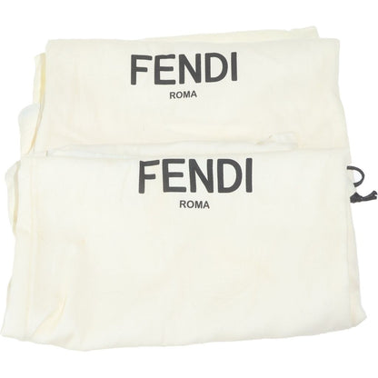 Fendi Plaid Long Boots Gray — view 6