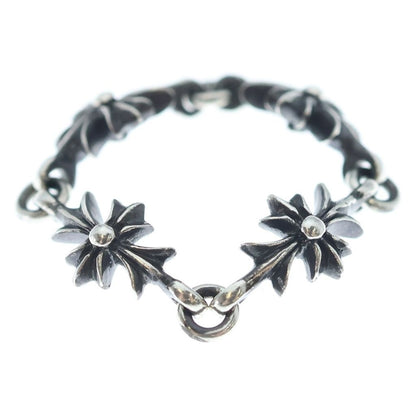 Chrome Hearts Tny CH Pls Tiny Ech Plus Ring Silver — view 4