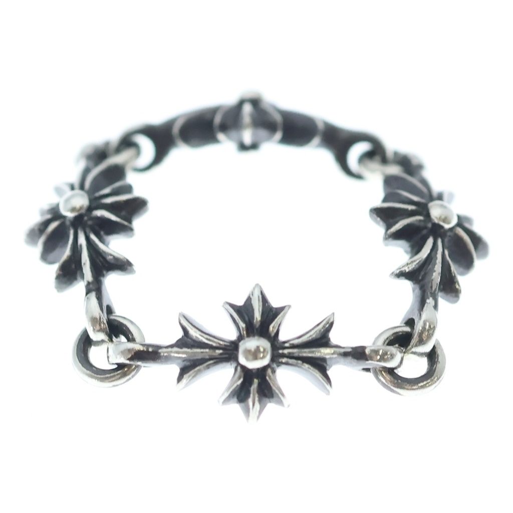 Chrome Hearts Tny CH Pls Tiny Ech Plus Ring Silver — view 2