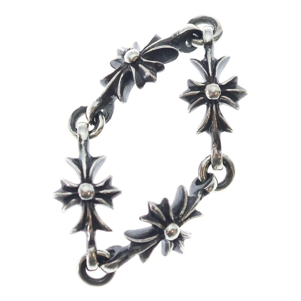Chrome Hearts Tny CH Pls Tiny Ech Plus Ring Silver — view 5
