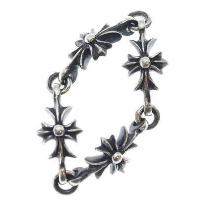 Chrome Hearts Tny CH Pls Tiny Ech Plus Ring Silver — view 5