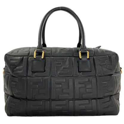 Fendi Zucca Pattern Embossed 2-Way Handbag Calfskin — view 2