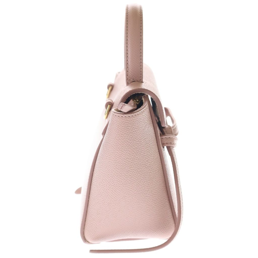 Celine Belt Bag Pico 2-Way Mini Pink Leather Gold — view 3