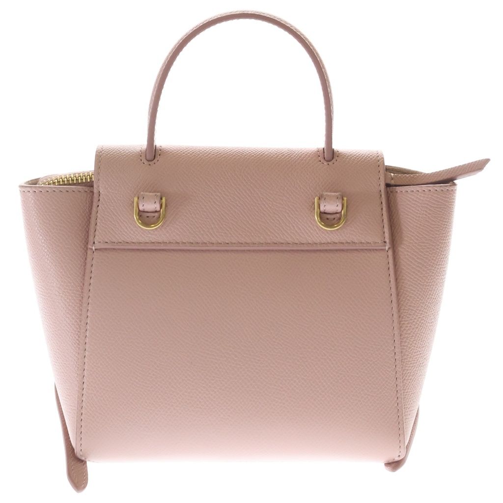 Celine Belt Bag Pico 2-Way Mini Pink Leather Gold — view 2