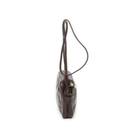 Loewe Vintage Anagram Crossbody Brown Calfskin Leather — view 4