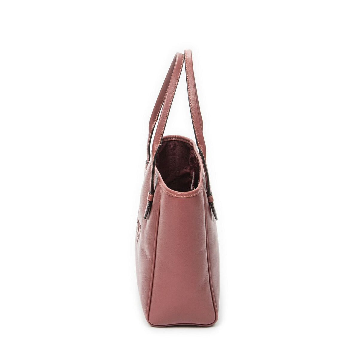 Loewe Heritage Tote Bag Pink Calfskin Leather — view 3
