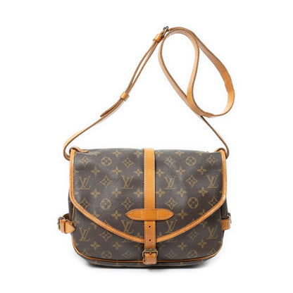 Louis Vuitton Saumur Brown Monogram Canvas