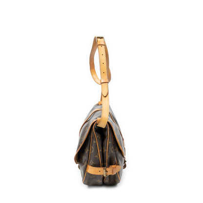 Louis Vuitton Saumur Brown Monogram Canvas — view 4