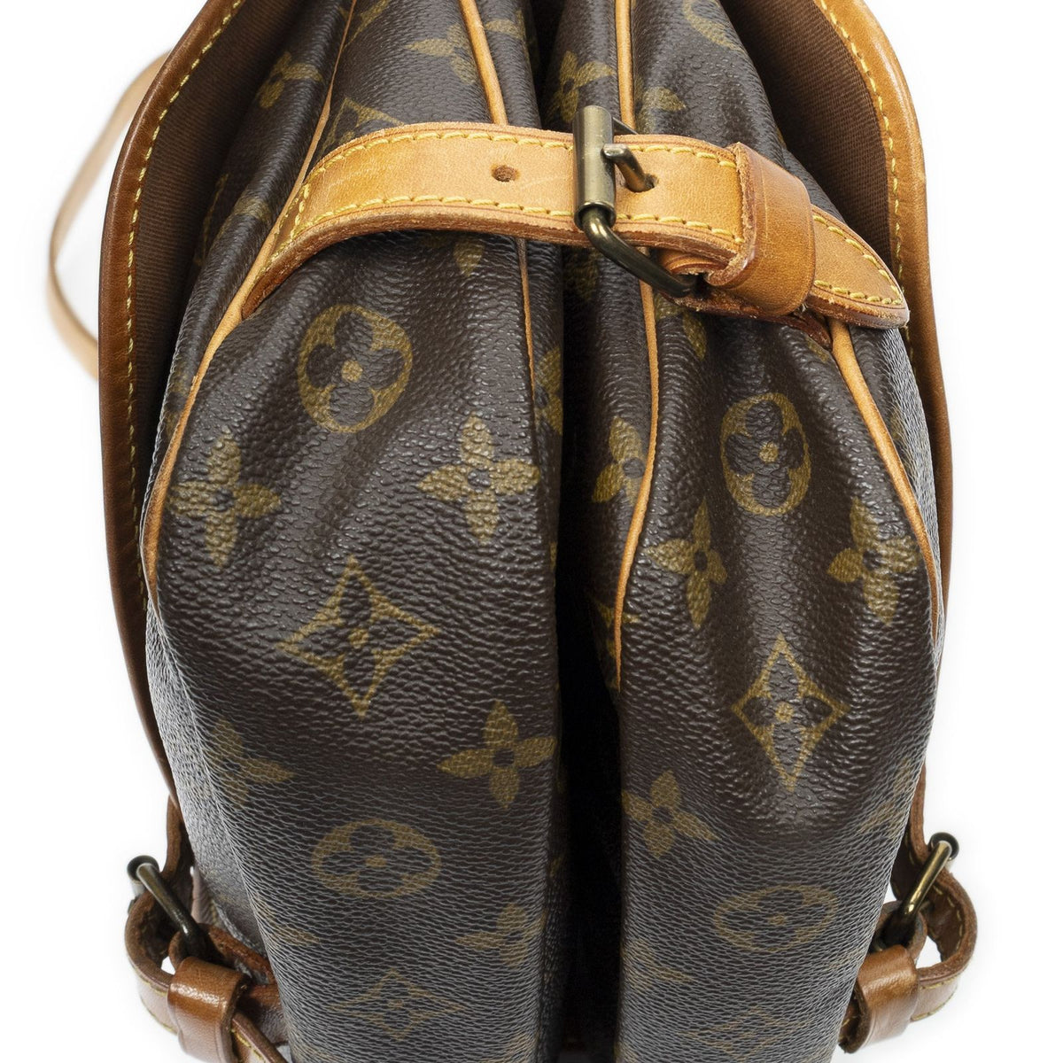 Louis Vuitton Saumur Brown Monogram Canvas — view 8