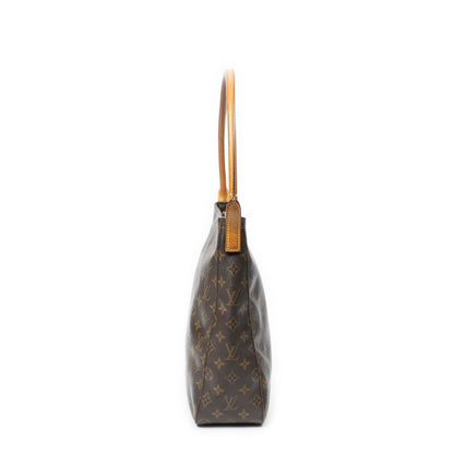 Louis Vuitton Looping Brown Monogram Canvas Shoulder Bag — view 3