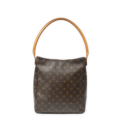 Louis Vuitton Looping Brown Monogram Canvas Shoulder Bag — view 5