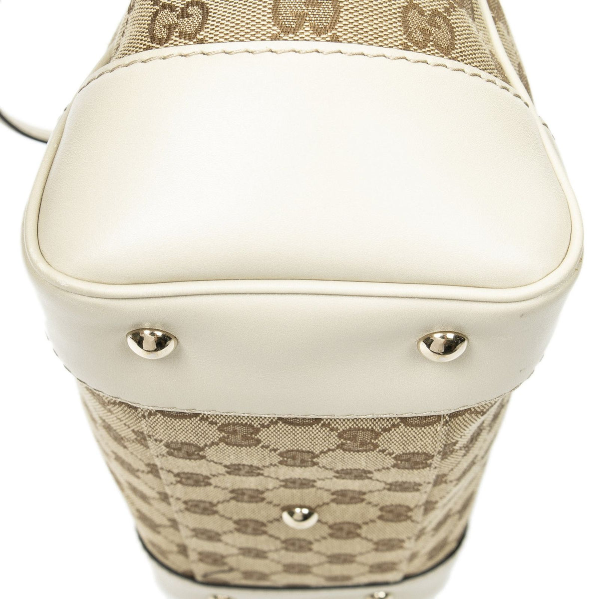 Gucci Mayfair Tote Bag Beige GG Canvas — view 8