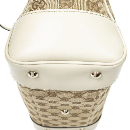 Gucci Mayfair Tote Bag Beige GG Canvas — view 8