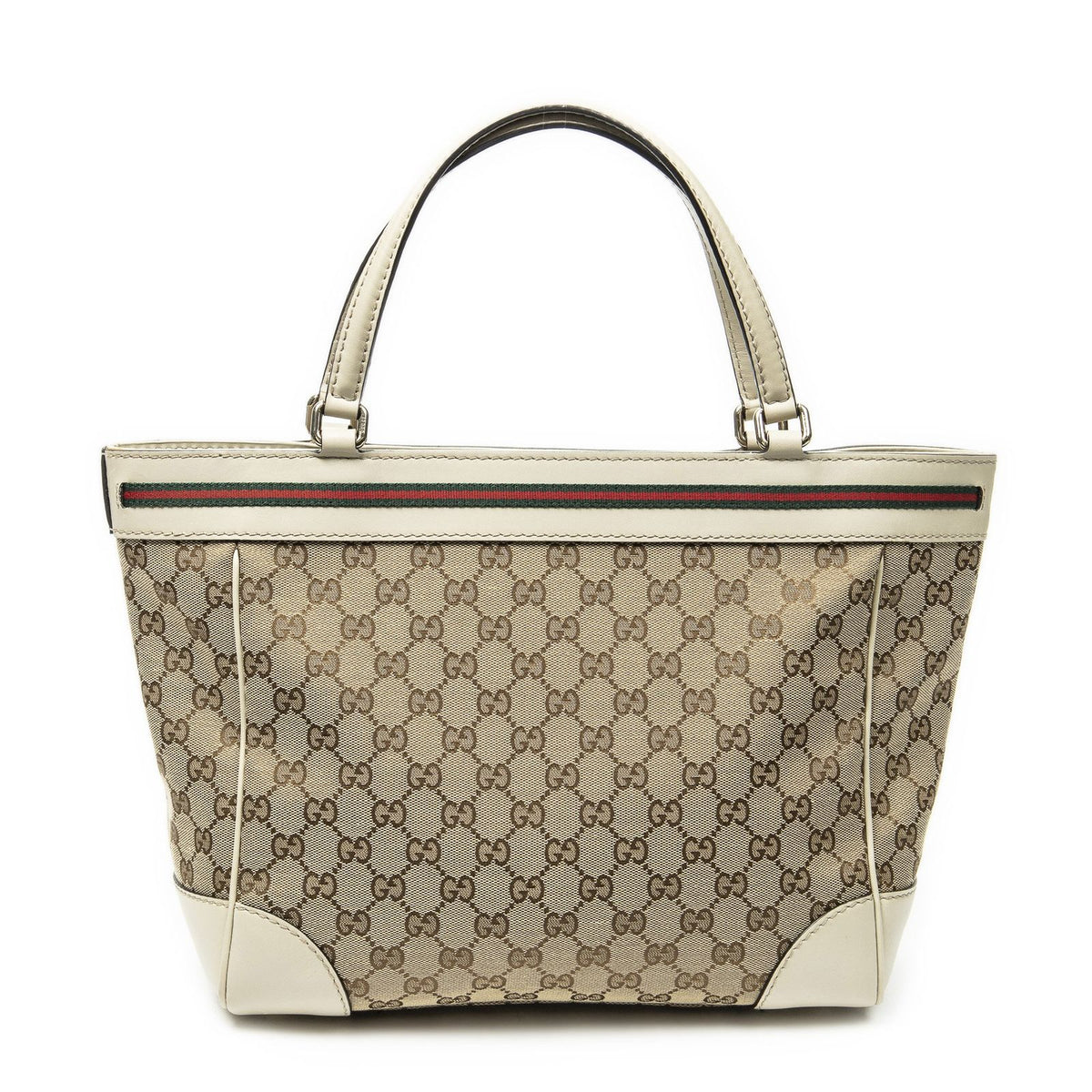 Gucci Mayfair Tote Bag Beige GG Canvas — view 5