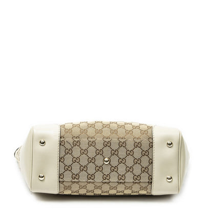 Gucci Mayfair Tote Bag Beige GG Canvas — view 6