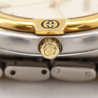 Gucci Stainless Steel Quartz Analog Display Ivory Dial Watch — view 7