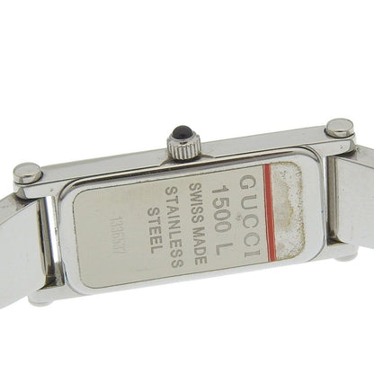 Gucci Stainless Steel Quartz Analog Display Pink Shell Dial Watch — view 6