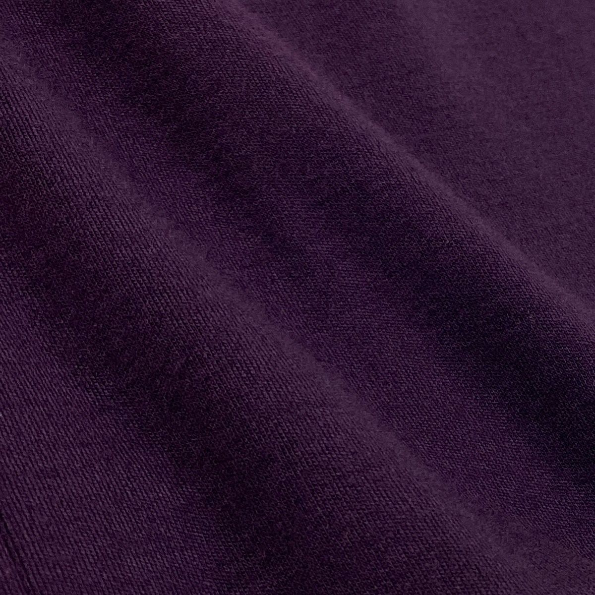 Chanel Wool Dress Long Sleeve Long Bowtie Ribbon 40 Purple — view 6