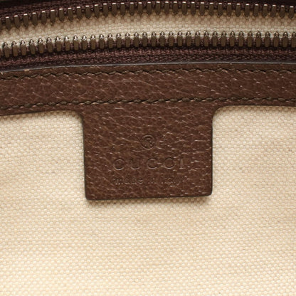 Gucci Waist Bag Ophidia GG Supreme Beige Dark Brown Canvas Leather — view 4