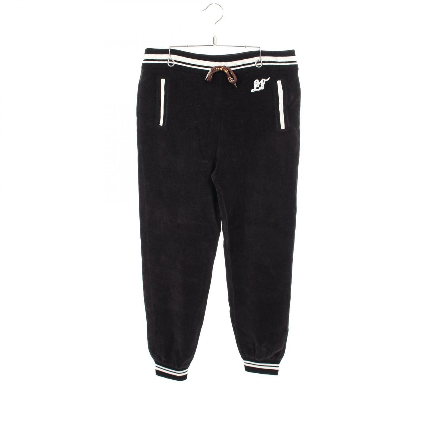 Louis Vuitton Pants Monogram Drawstring Xzu Wool Cotton