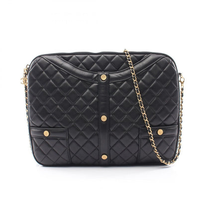 Chanel Shoulder Bag Girl Black Lambskin Chain