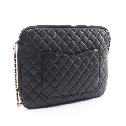 Chanel Shoulder Bag Girl Black Lambskin Chain — view 2