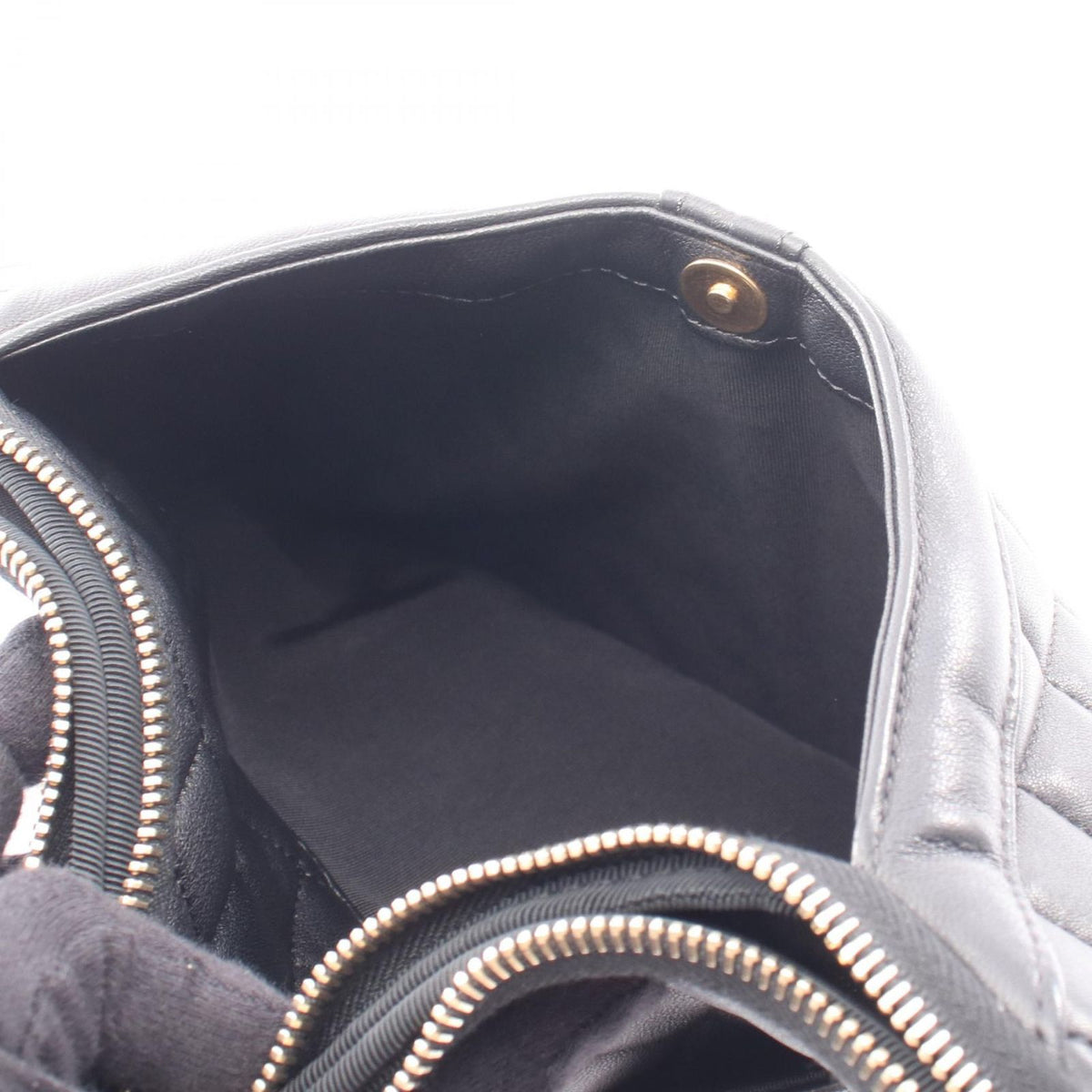Chanel Shoulder Bag Girl Black Lambskin Chain — view 8