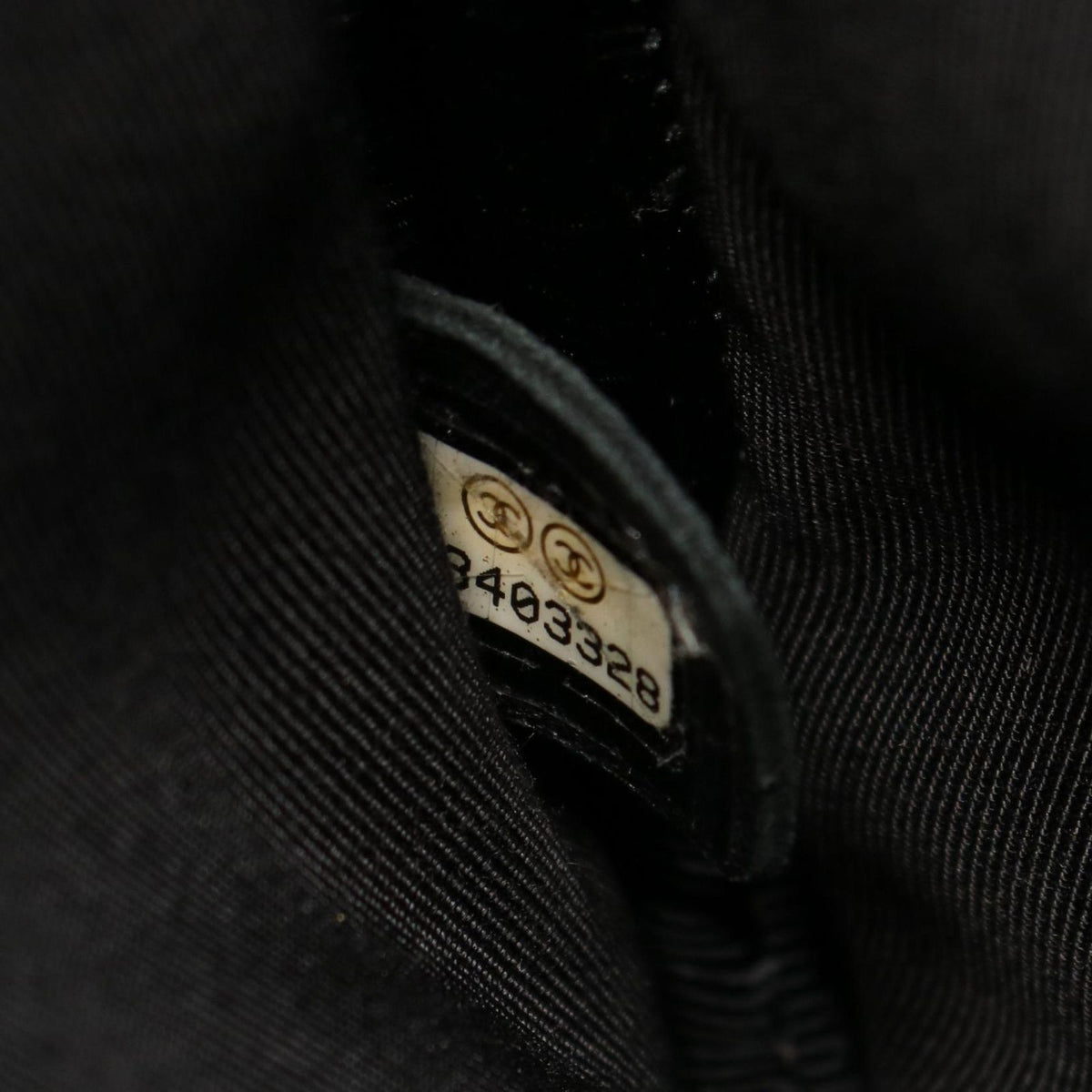 Chanel Shoulder Bag Girl Black Lambskin Chain — view 5