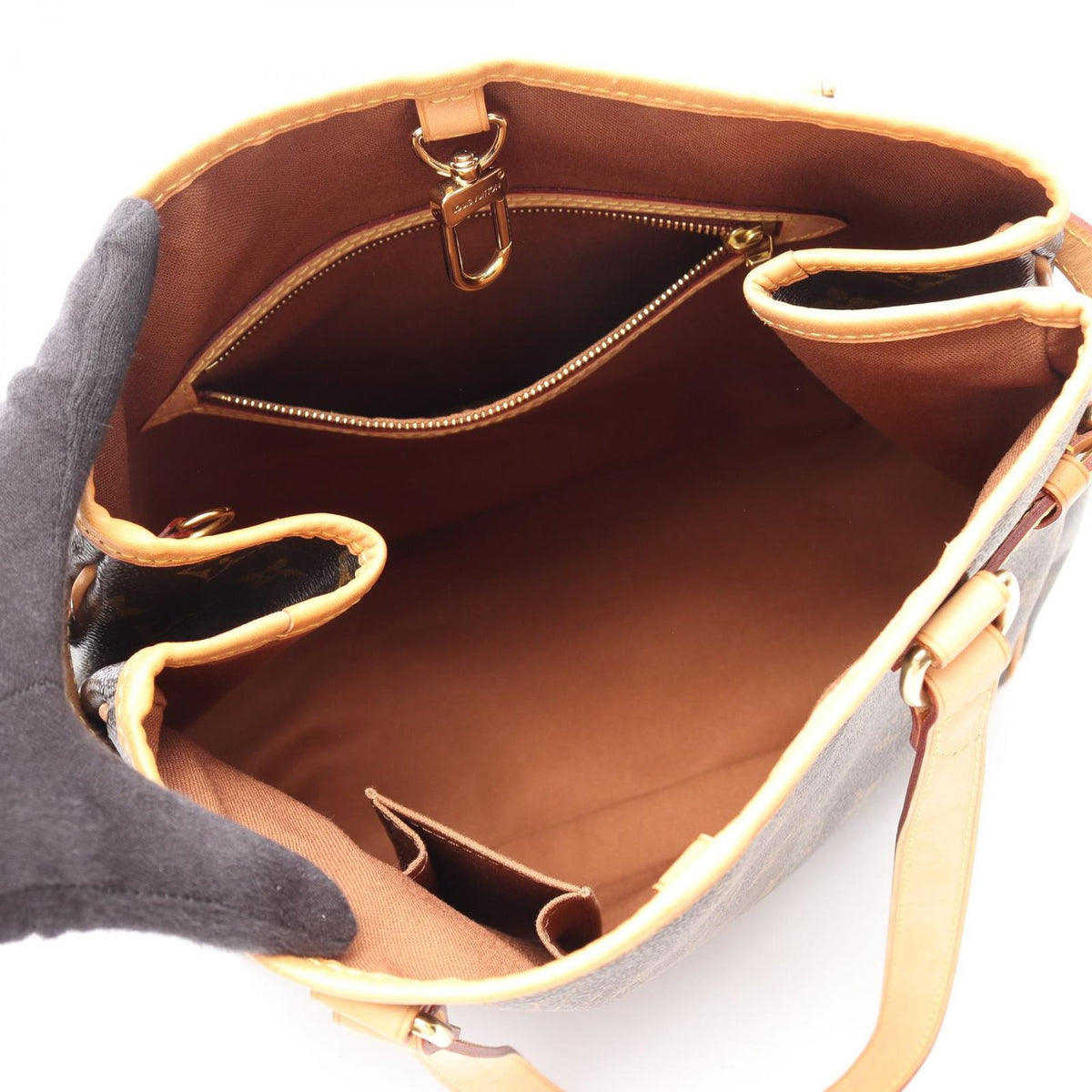 Louis Vuitton Tote Bag Batignolles Vertical Canvas Leather — view 3